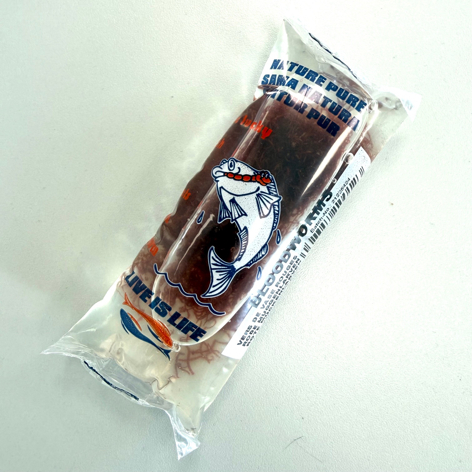 Rode muggenlarven in zakje 90 ml